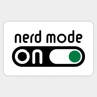 Nerd Mode On (Geek / Computer Freak / POS) Sticker